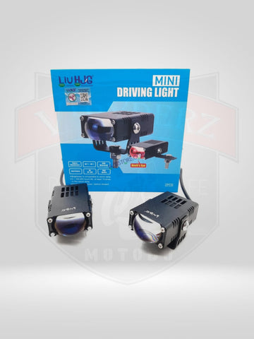 Waymaker Fog Light Yellow White & Red ,Wiring With Canbus For All Cars and Motorcycles (2Pcs)