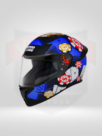THUNDER D6 DECOR BLUE