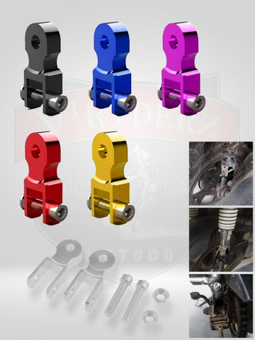 REAR SHOCK ABSORBER RISER HEIGHT EXTENDER