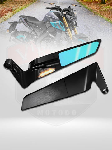STEALTH MIRROR YOKE NUT FITTING WITH TURN SIGNAL