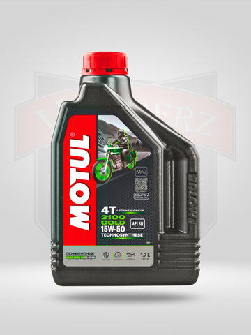 3100 Gold 15W50 Technosynthese Engine Oil for Royal Enfield (1.7L)