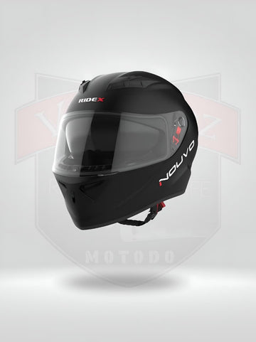 RIDEX NOUVO DUAL VISOR GLOSSY BLACK