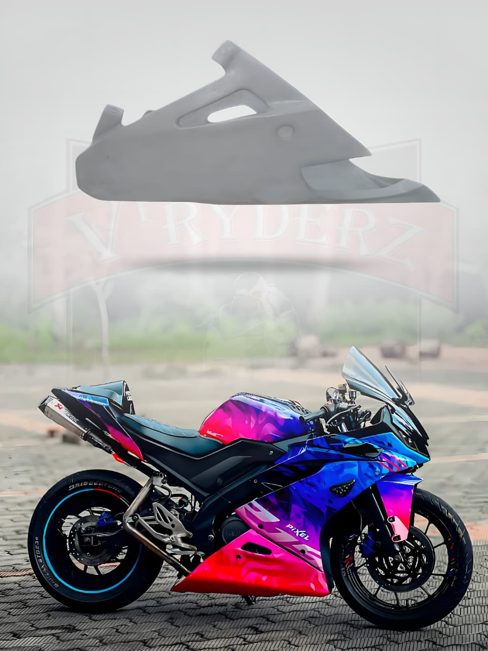 Modified Yamaha R15 V3 Yamaha Yzf R15 Modified R15 Customized R15