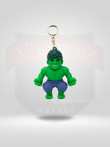 HULK RUBBER KEYCHAIN