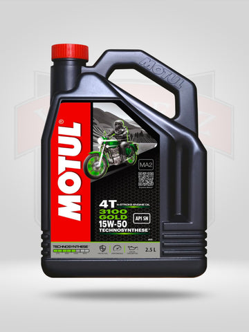 3100 4T Gold 15W50 (2.5L) for Royal Enfield