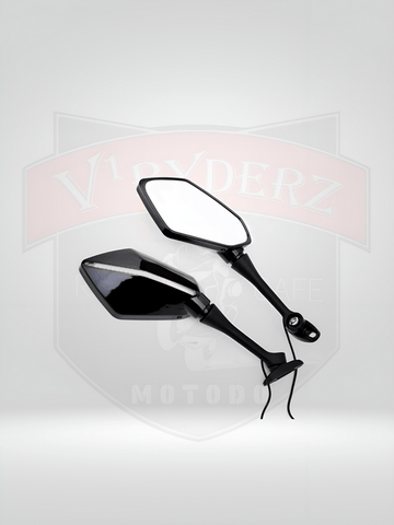 DIAMOND MIRROR WITH INDICATOR UNIVERSAL