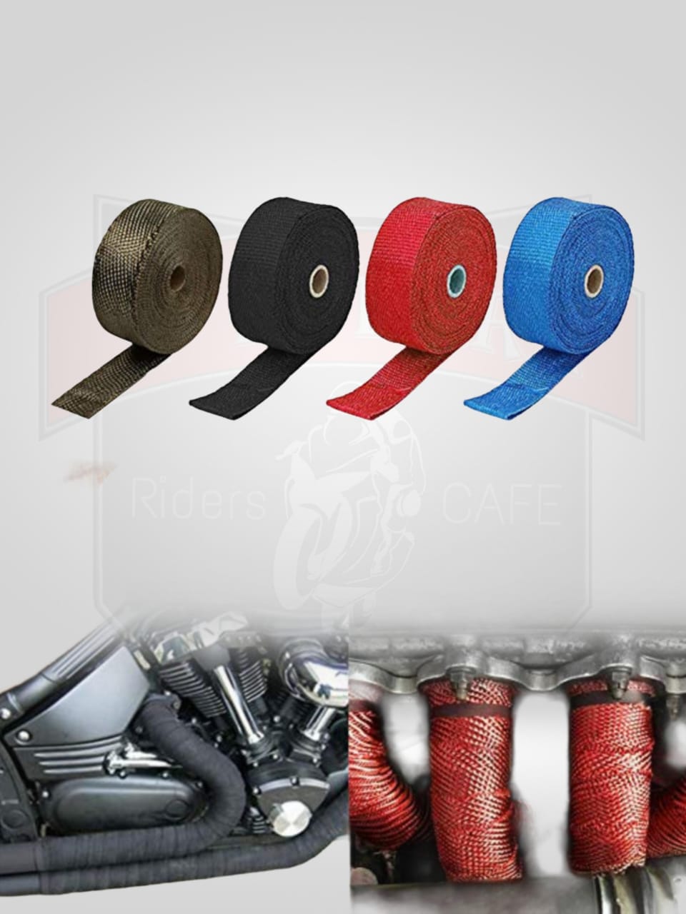 Silencer Wrap Heat Shield Protector