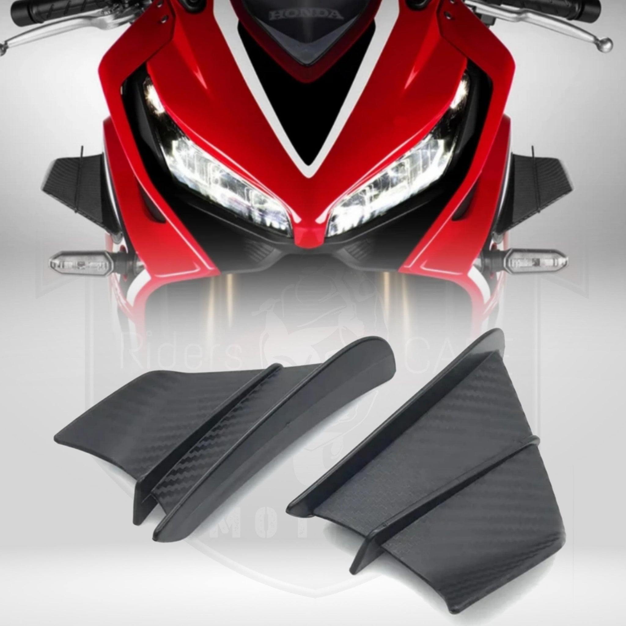 SIDE WING CANARD 1.0 CARBON FIBER MATT FINISH