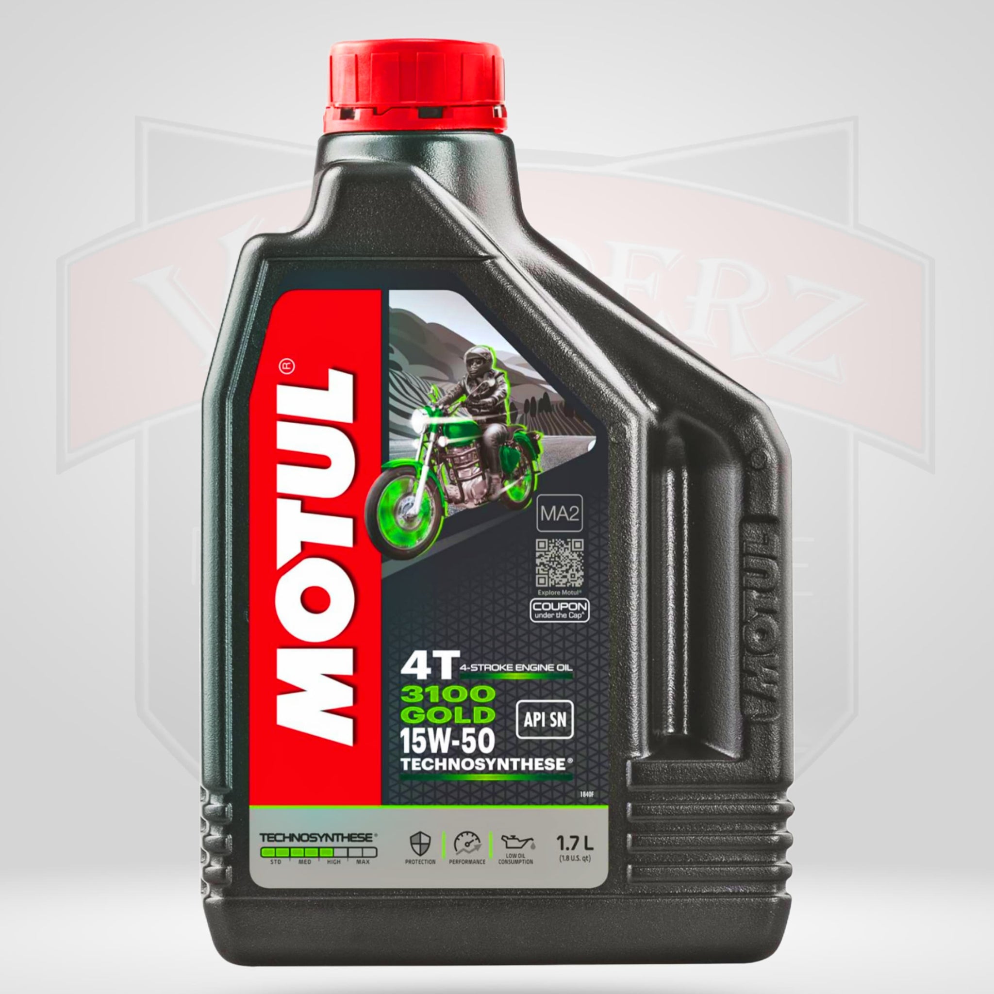 3100 Gold 15W50 Technosynthese Engine Oil for Royal Enfield (1.7L)
