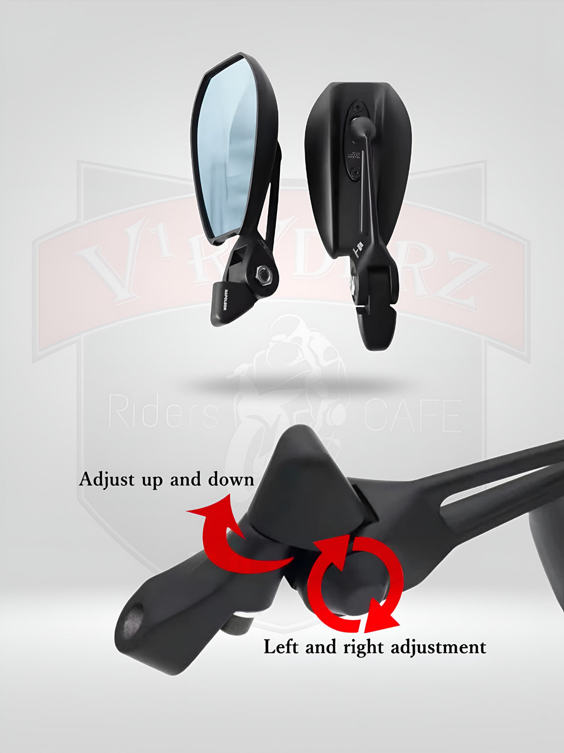4 WAY ADJUSTABLE PILOT MIRROR
