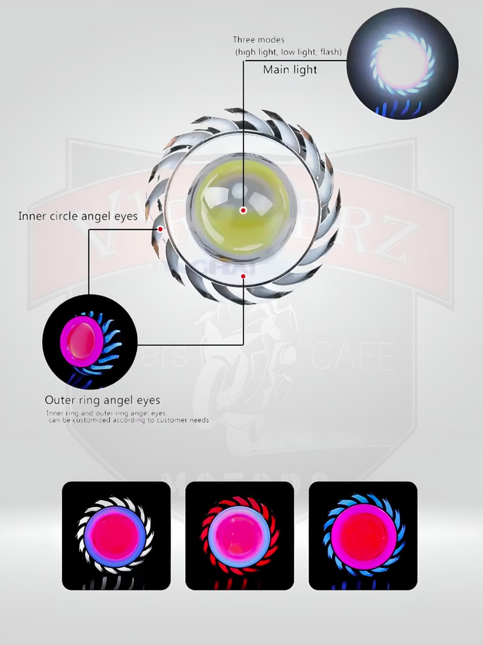 SPIRAL LED PROJECTOR LIGHT