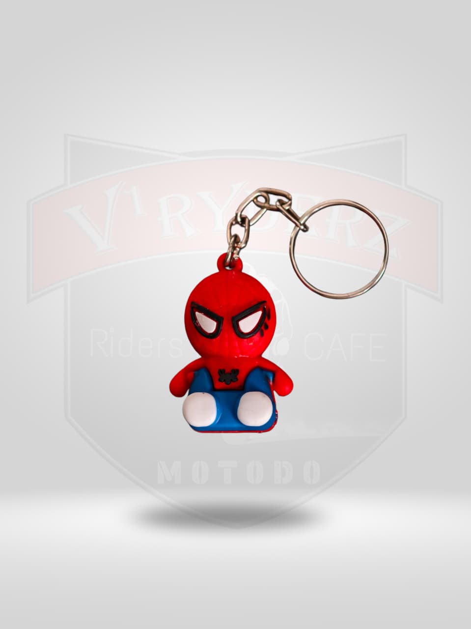 SPIDERMAN RUBBER KEYCHAIN