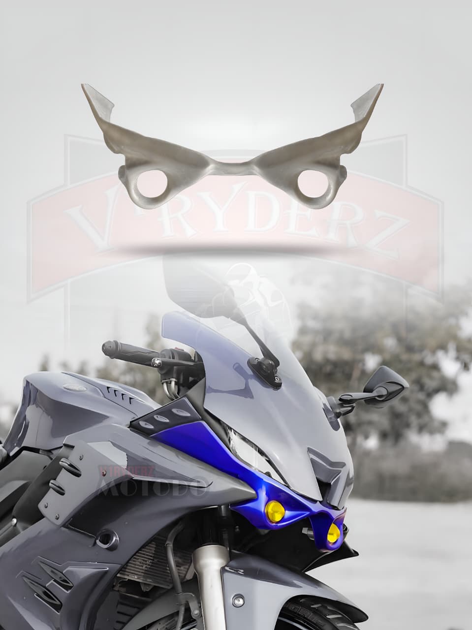 SUB MASK FOGLIGHT WINGLET 🔰 R15 V3 [without paint]