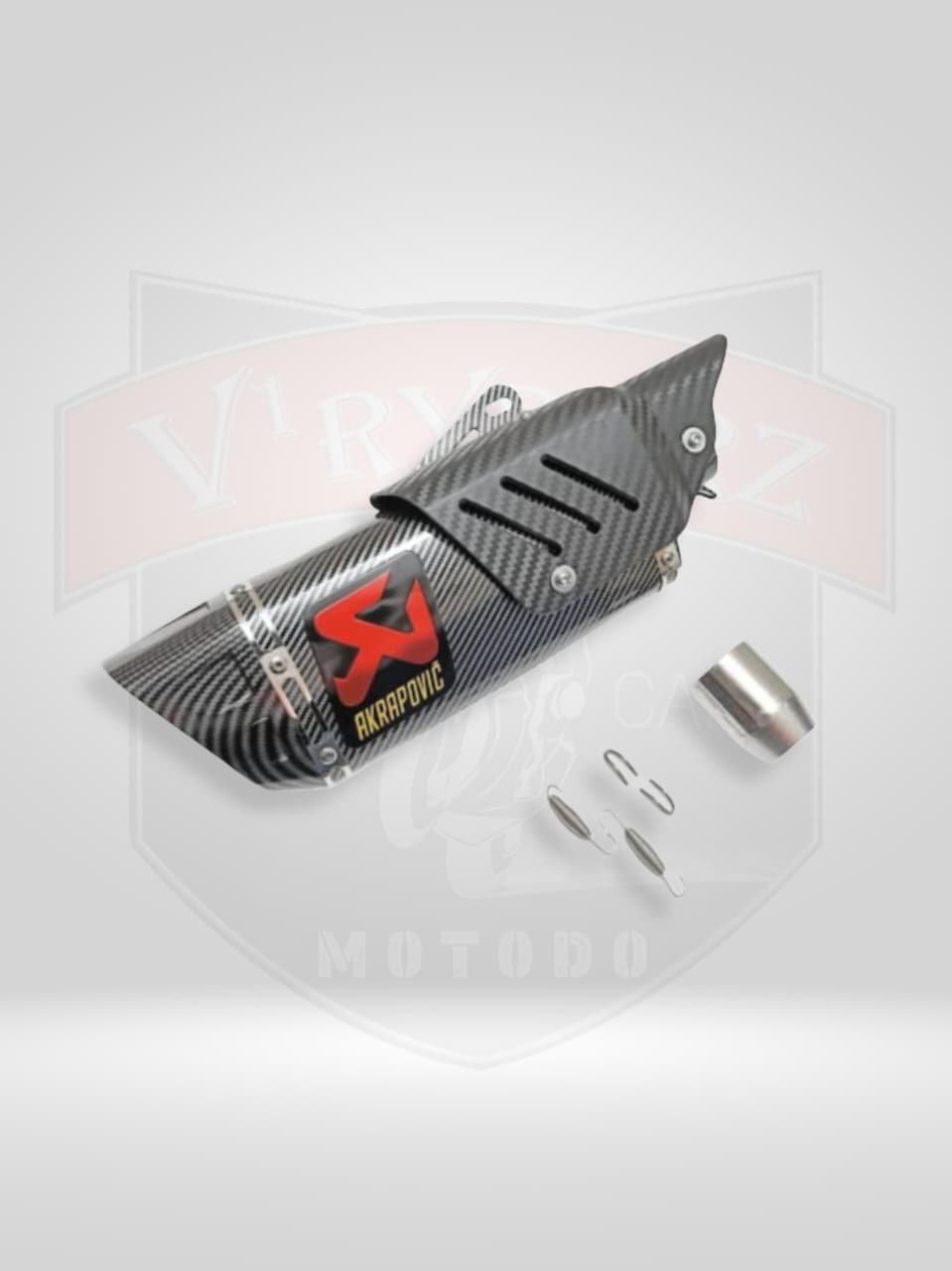 Akrapovic R1M exhaust CARBON WITH DB KILLER