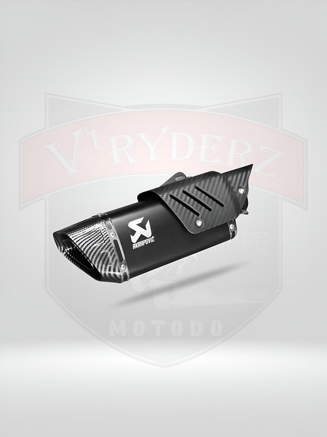 Akrapovic R1M exhaust BLACK WITH DB KILLER