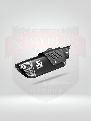 Akrapovic R1M exhaust BLACK WITH DB KILLER