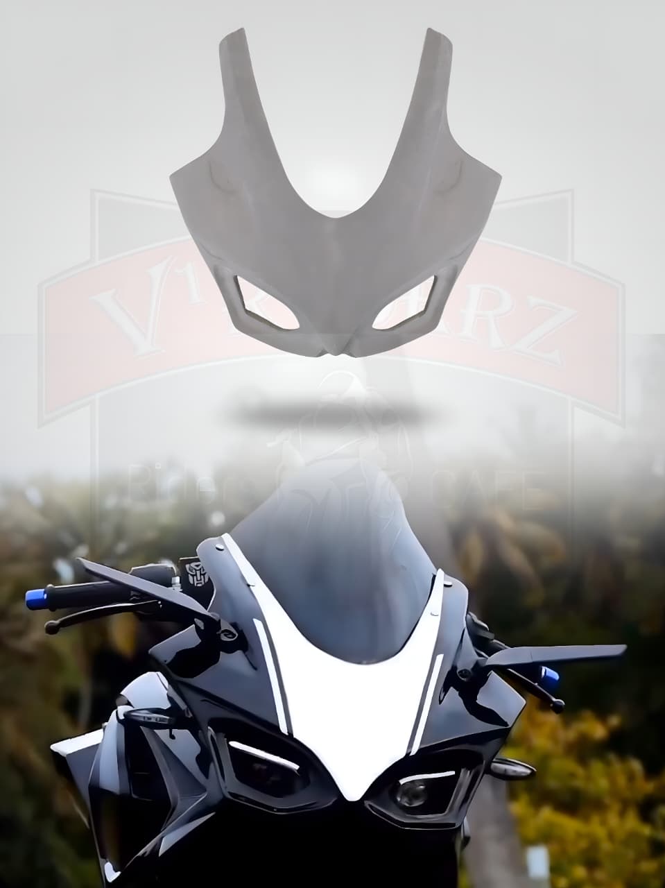 DUCATI MASK ➯ PULSAR RS 200 [without paint]