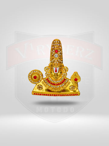 TIRUPATI BALAJI M01 - CAR DASHBOARD METAL IDOL