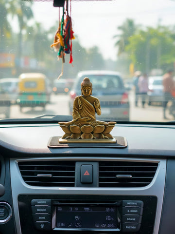 BUDDHA M01 CAR DASHBOARD METAL IDOL