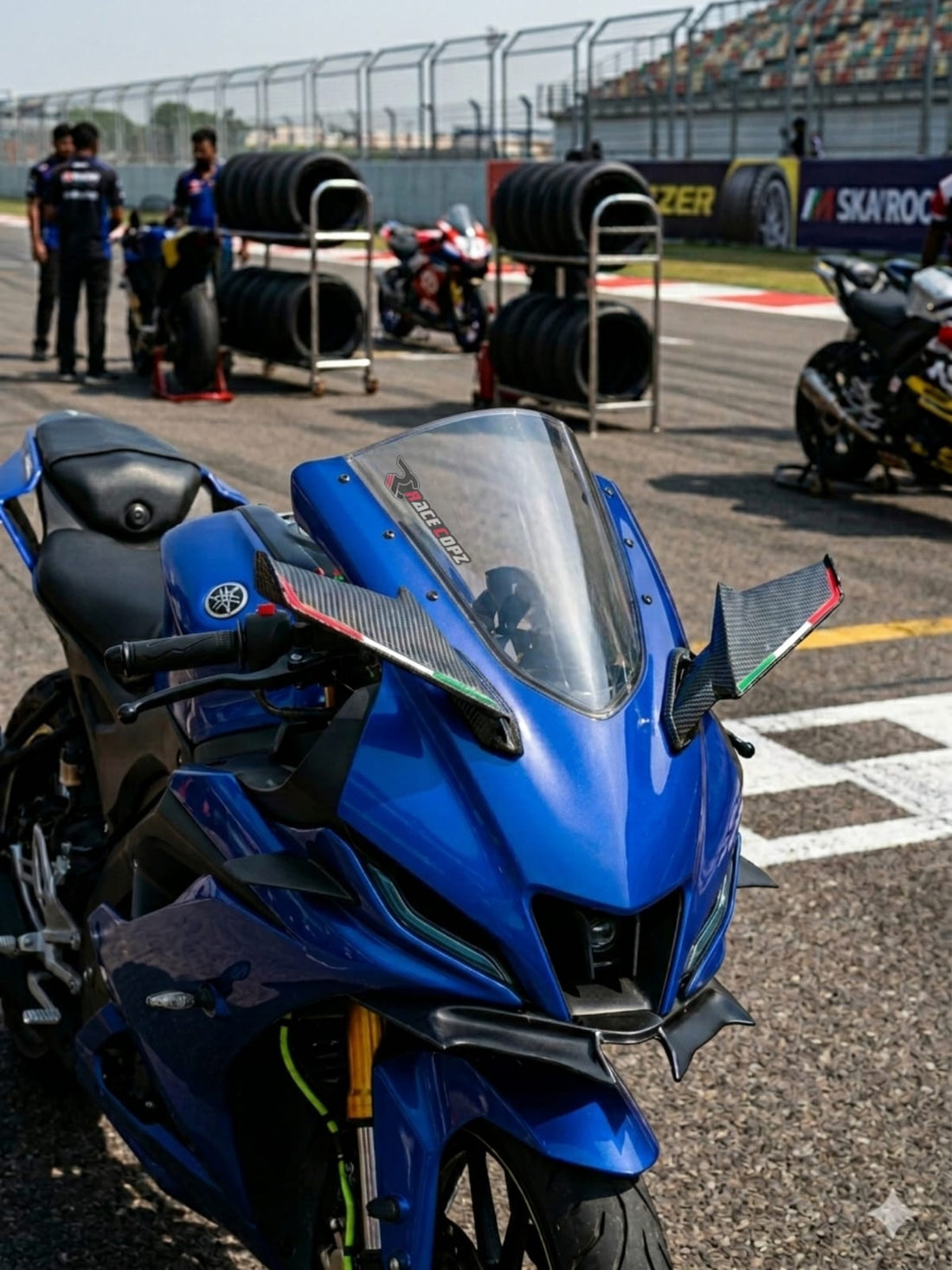 STEALTH FLY WING  MIRROR CARBON H2