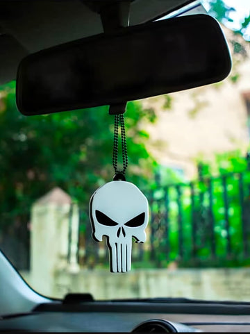 Punisher skull Car Mirror Hanging