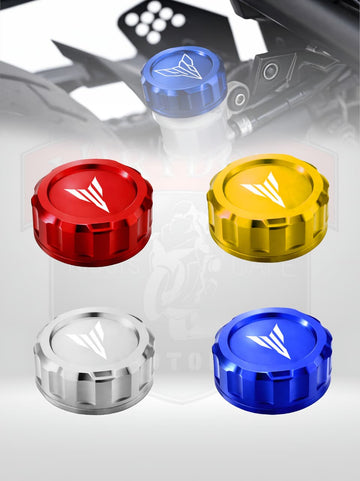 CNC Aluminum Rear Brake Fluid Oil Cap Cover - yamaha