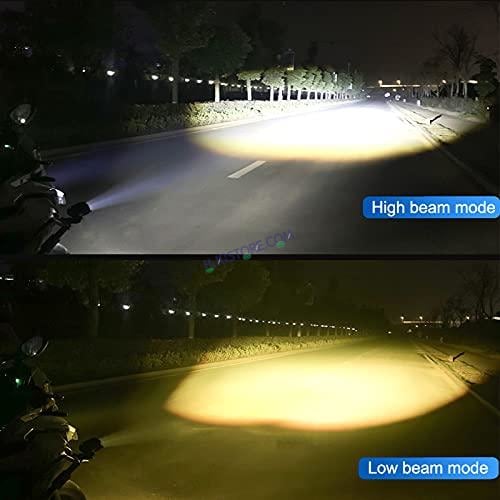 Y-LENS FOG LIGHT YELLOW/WHITE 2 PCS