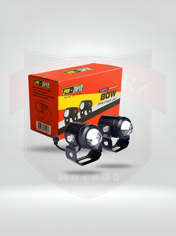 MINI DRIVE FOG LIGHT YELLOW/WHITE 2 PCS - 6 MONTH WARANTY