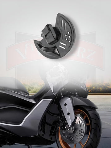DISC PLATE COVER CARBON FIBER SHADE - UNIVERSAL