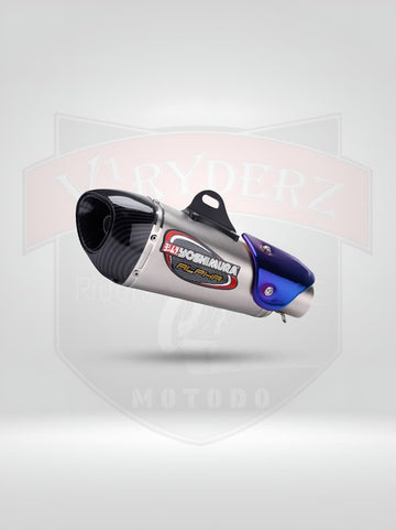 YOSHIMURA ALPHA EXHAUST SILVER BLUE