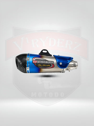 YOSHIMURA ALPHA EXHAUST BLUE