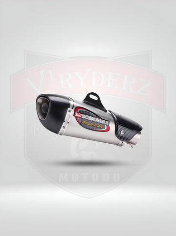 YOSHIMURA ALPHA EXHAUST SILVER CARBON