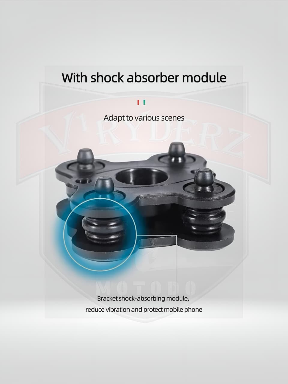 Spider Mobile Holder with Anti Vibration  360° VIEW