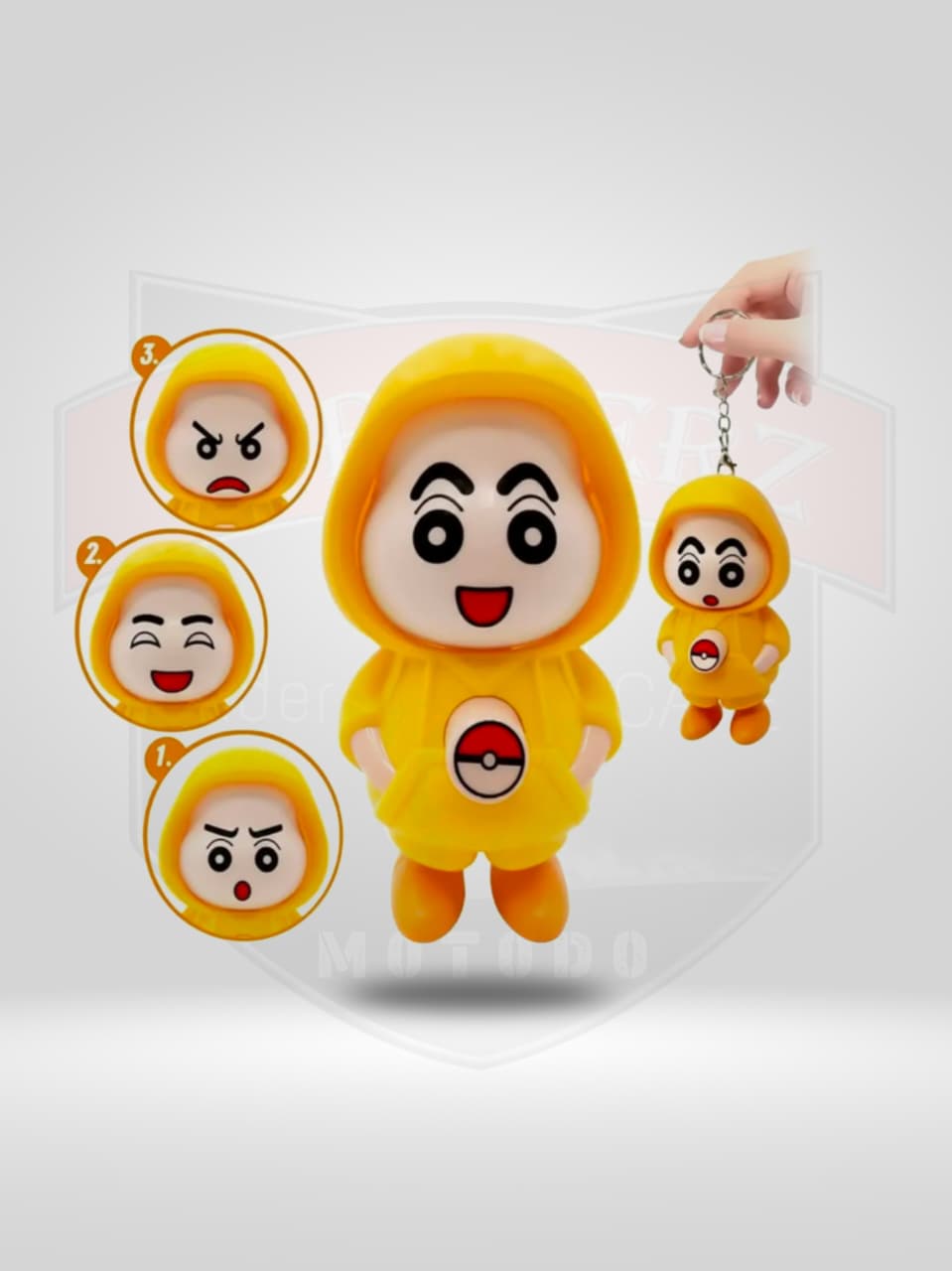 FACE CHANGING KEYCHAIN