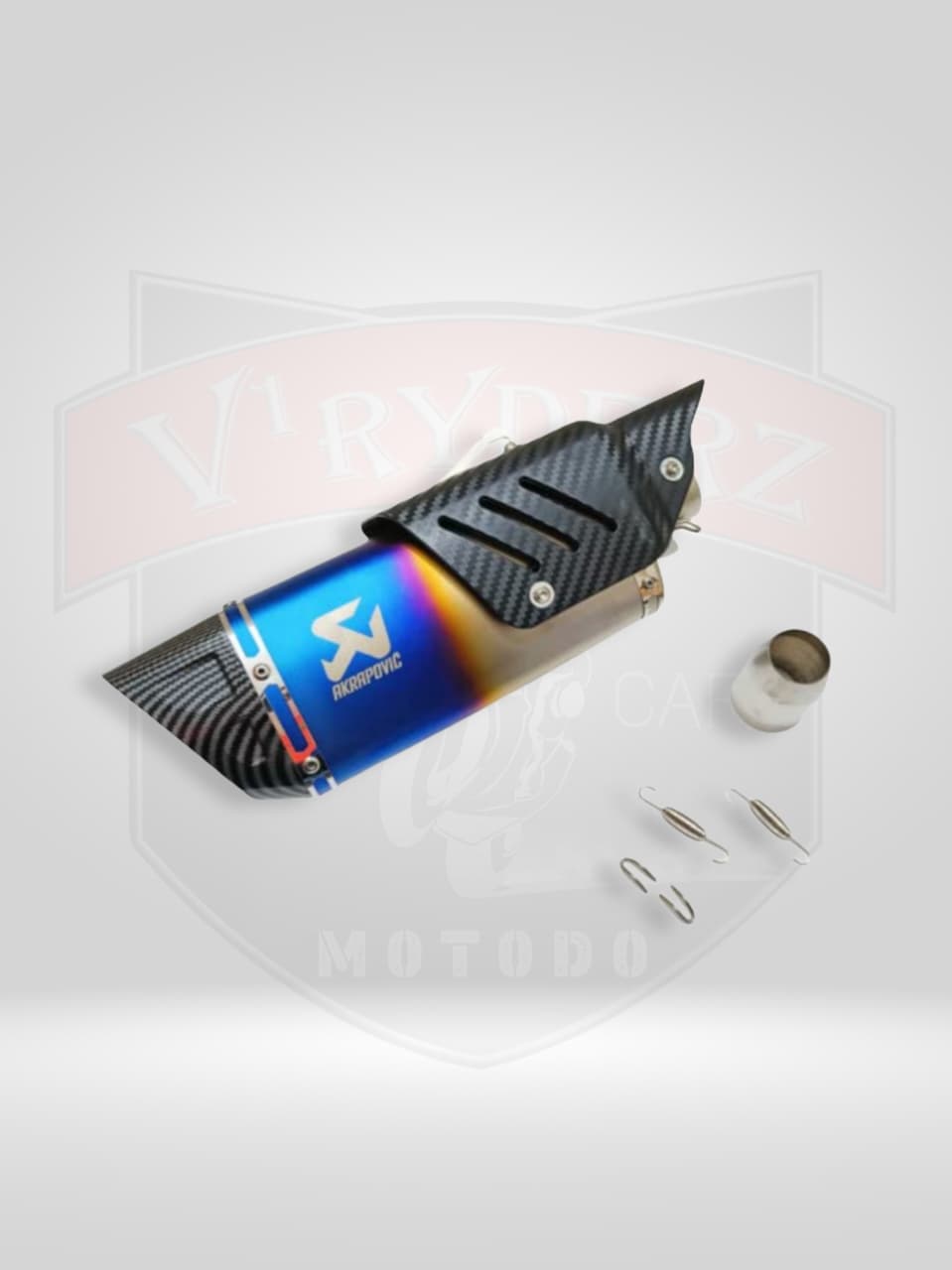 Akrapovic R1M exhaust RAINBOW WITH DB KILLER