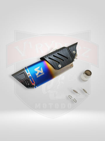 Akrapovic R1M exhaust RAINBOW WITH DB KILLER