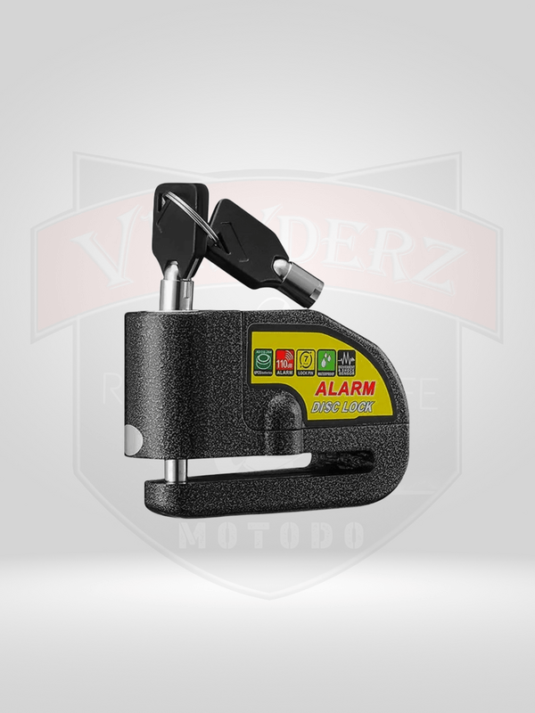 DISC LOCK WITH ALARM ANTI-THEFT SYSTEM